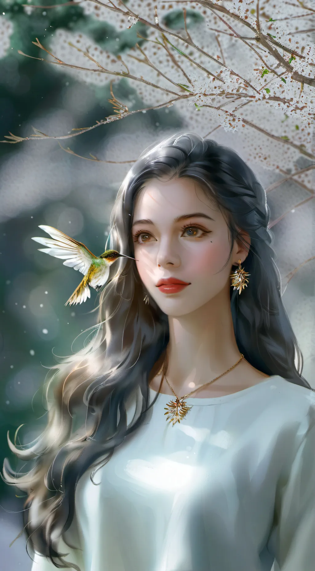 ai character: Elena Marquez  background