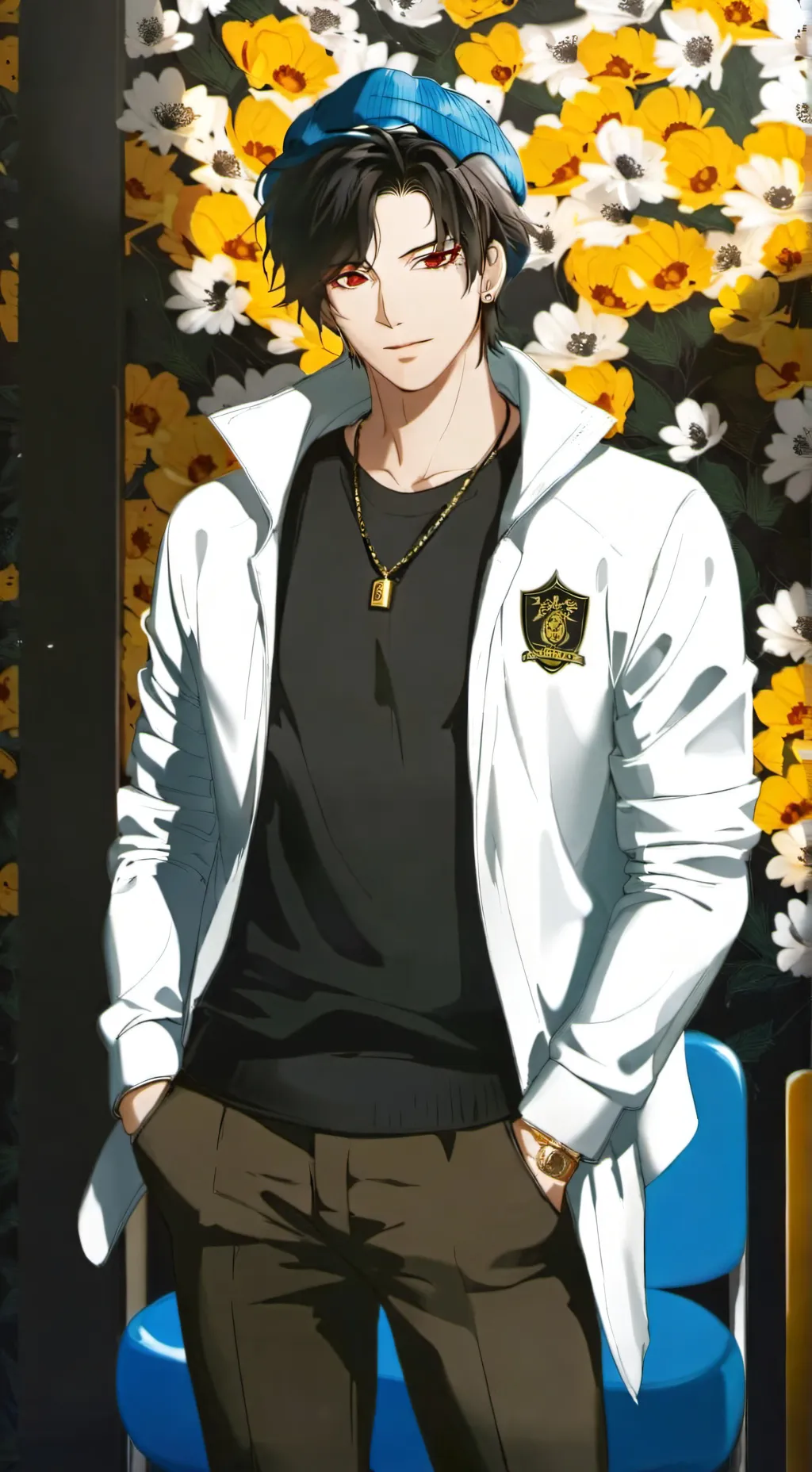 ai character: Jordan  background