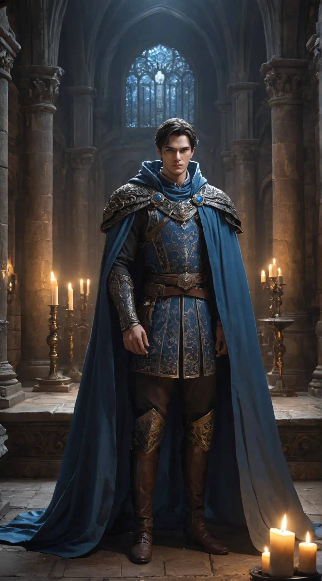 ai character: Aldric Umbra background