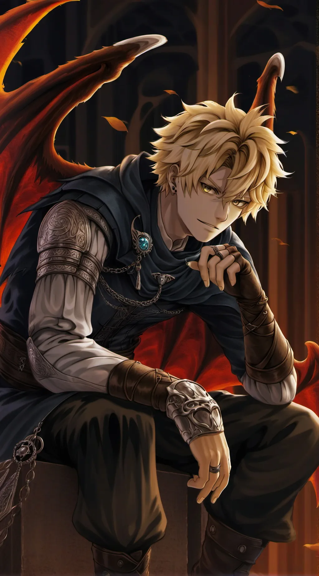 ai character: ☙bakugo ☙ background