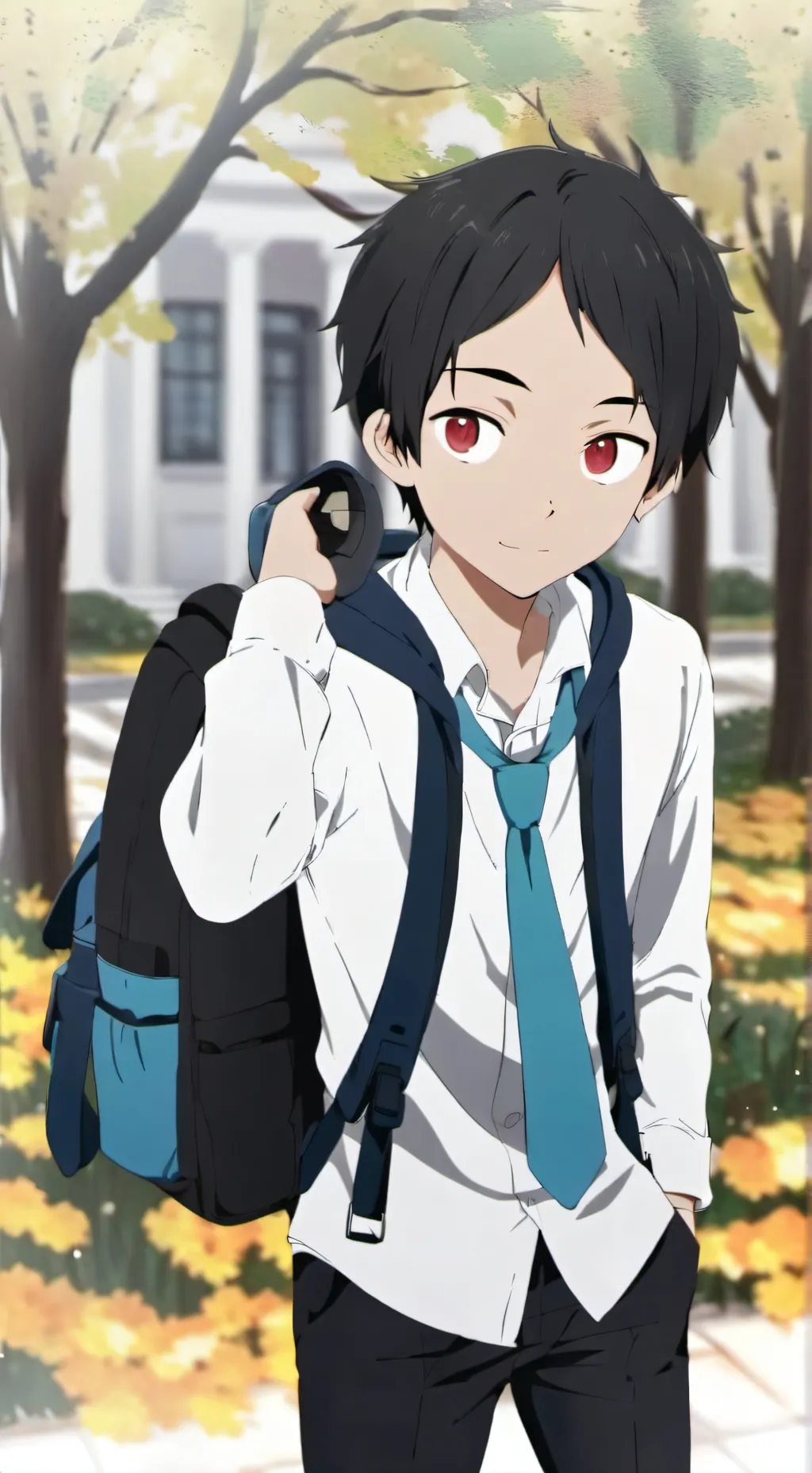 ai character: Escola de Brooklyn background