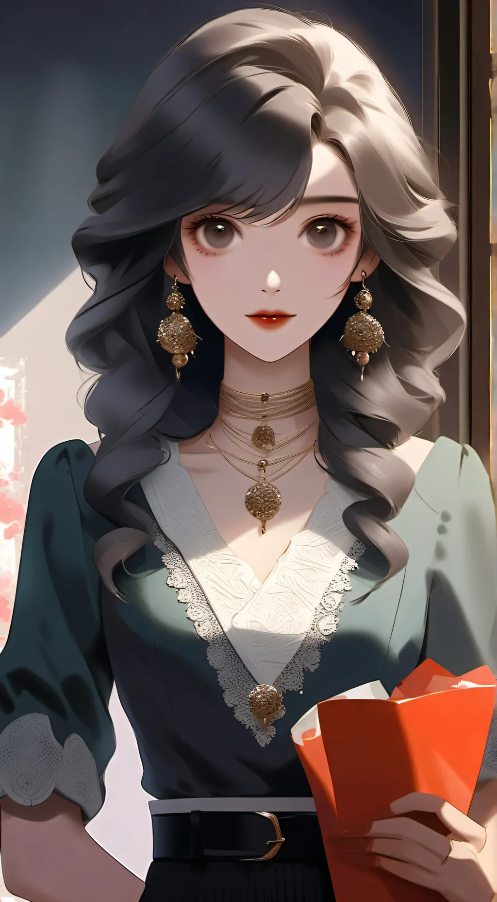 ai character: Хана background