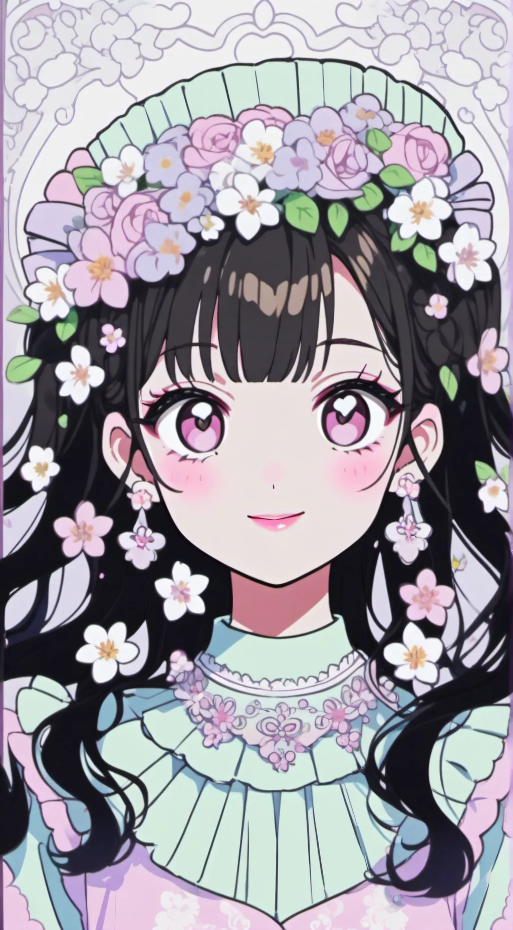 ai character: Marie background