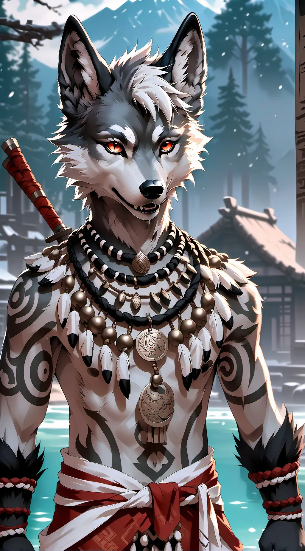 ai character: Chapter 2 (wolves) background