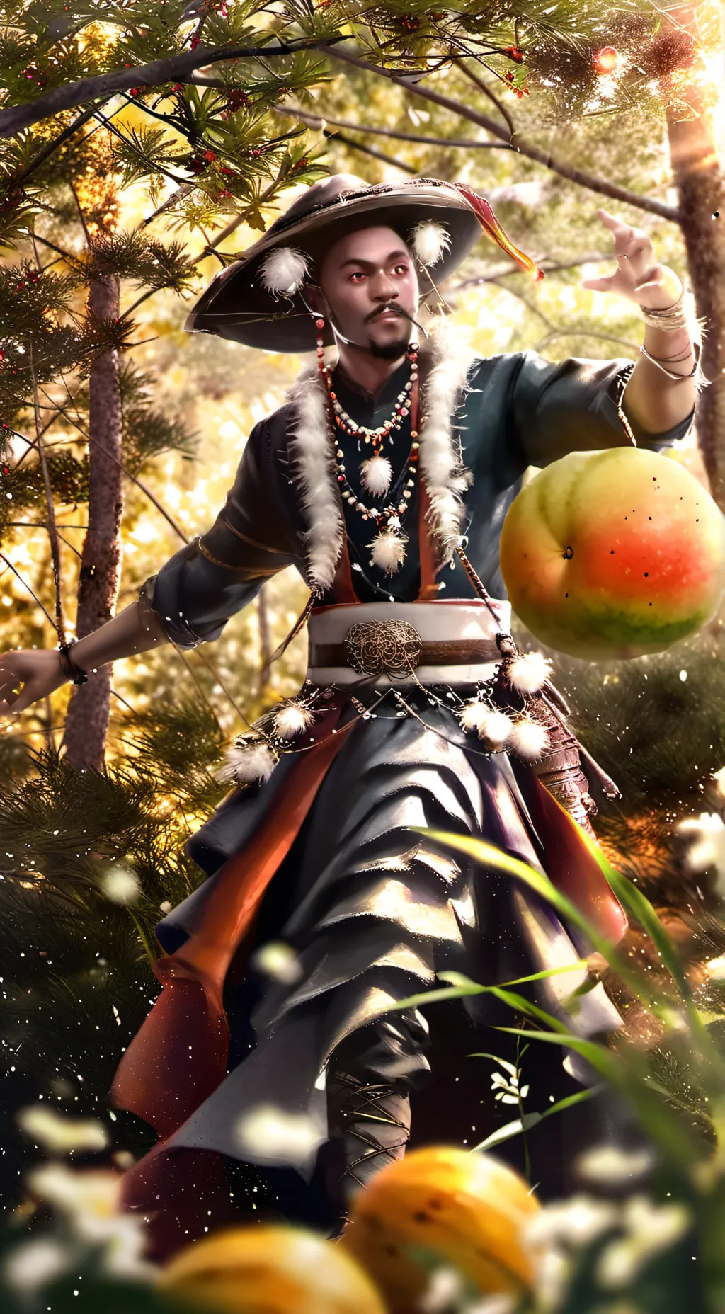 ai character: kanao background