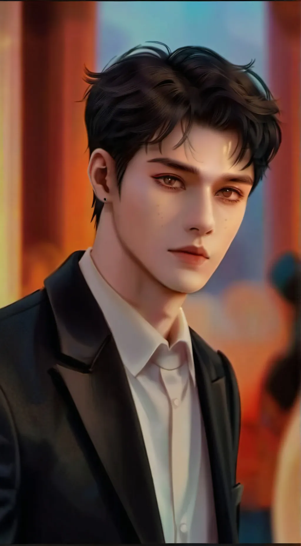 ai character: BTS background