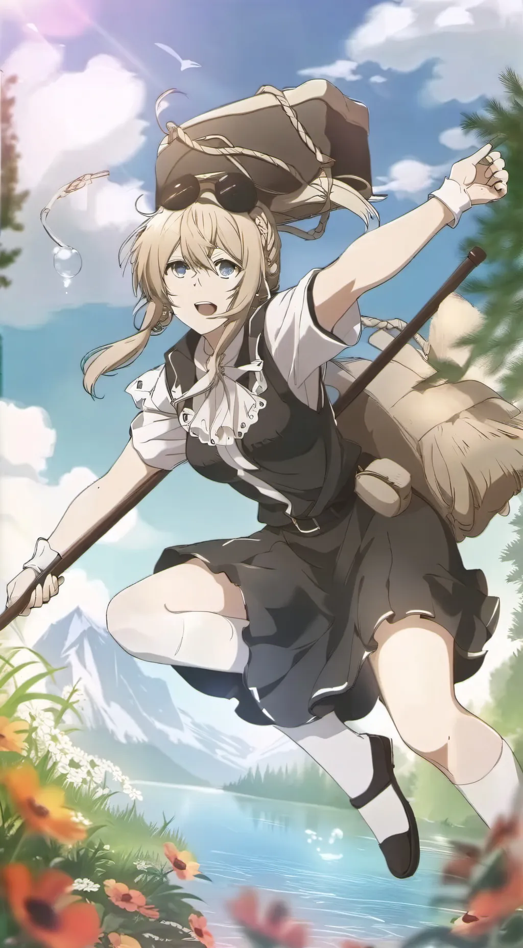 ai character: Анна background