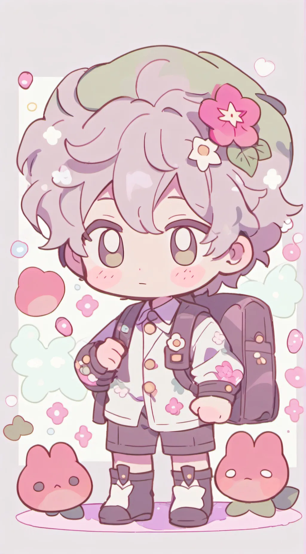 ai character: Dandy background