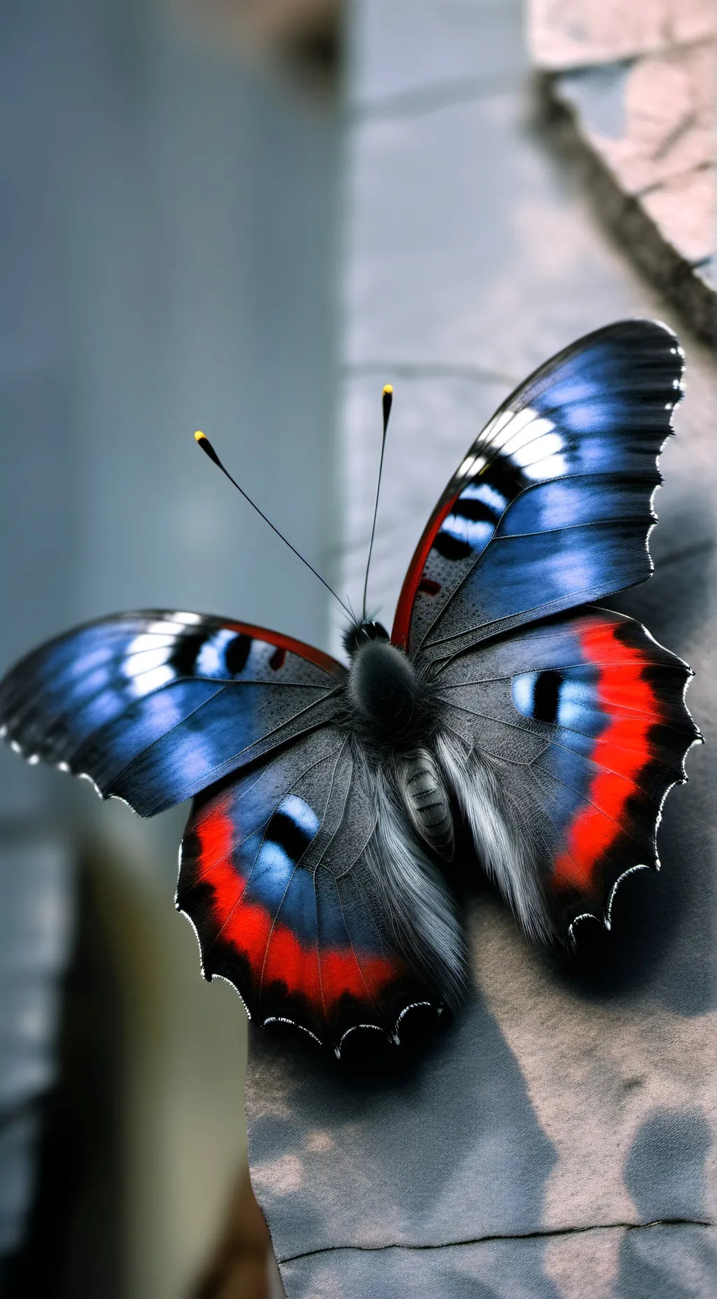 ai character: Butterfly background