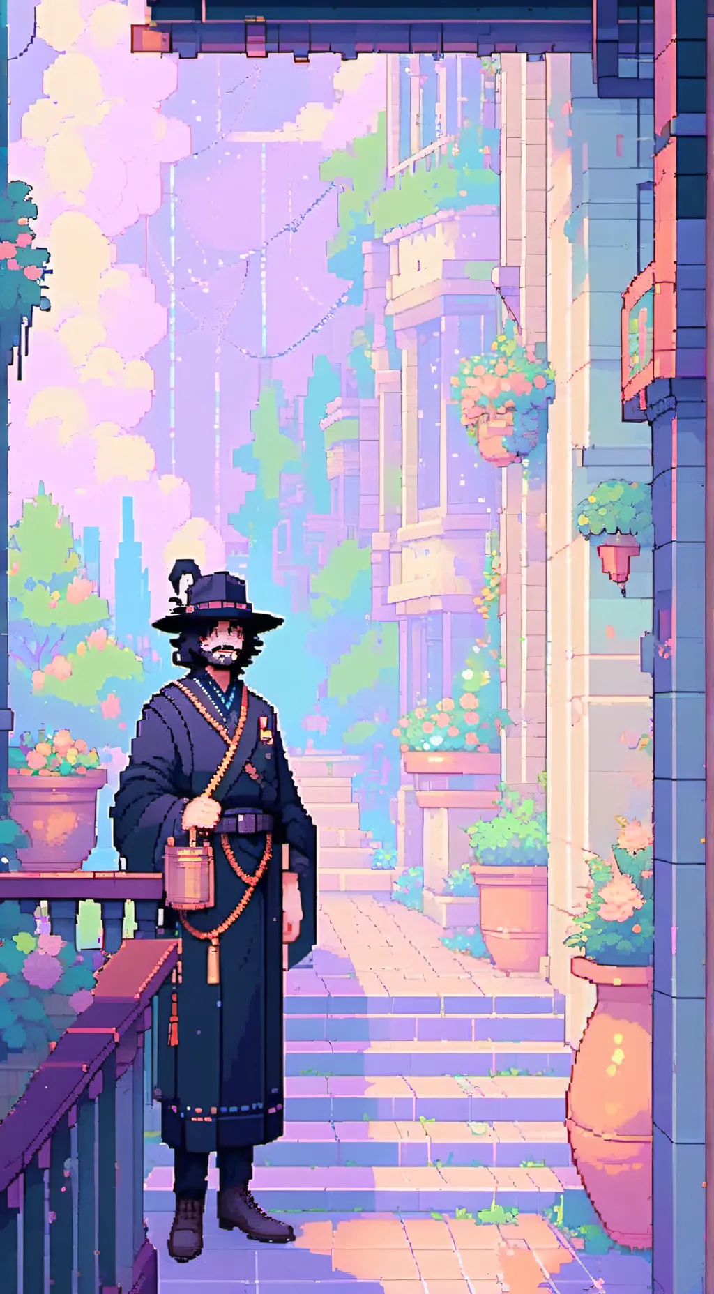 ai character: ◇•Odetari•◇ background