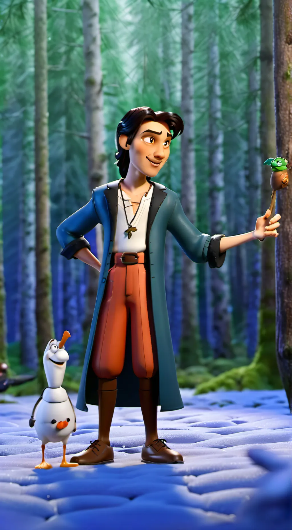 ai character: boss background