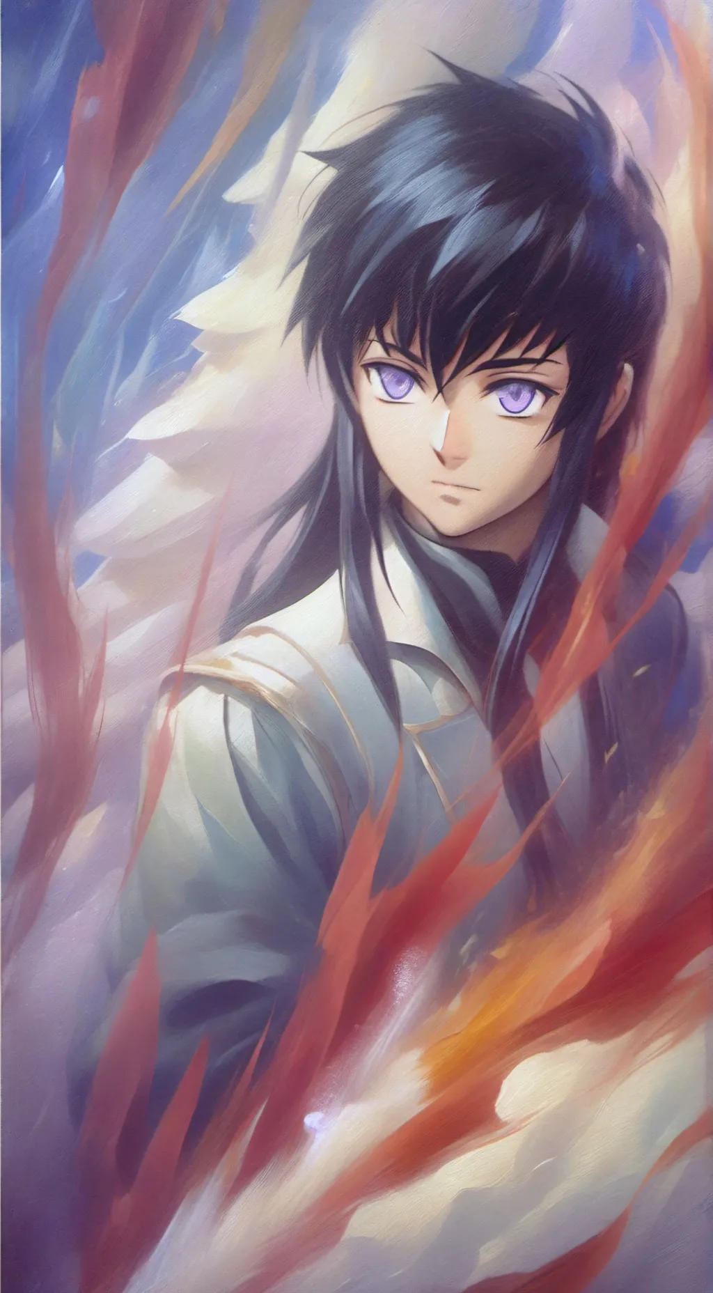 ai character: kny te odia  background