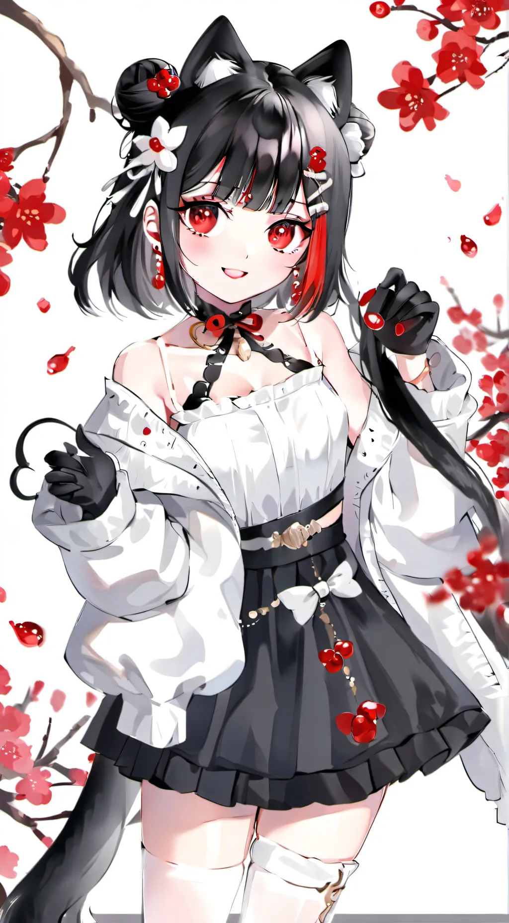 ai character: ur neko background