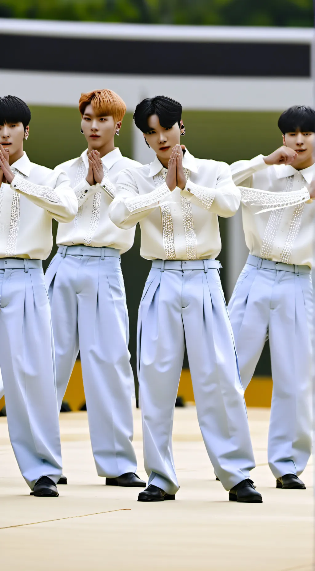 ai character: BLACKPUNK  background