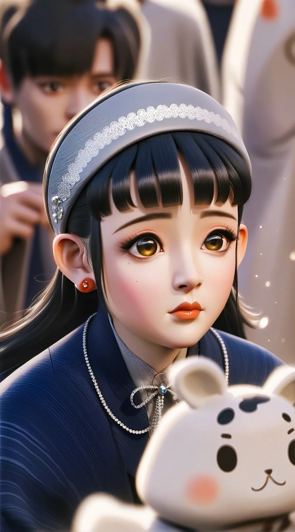 ai character: terror background