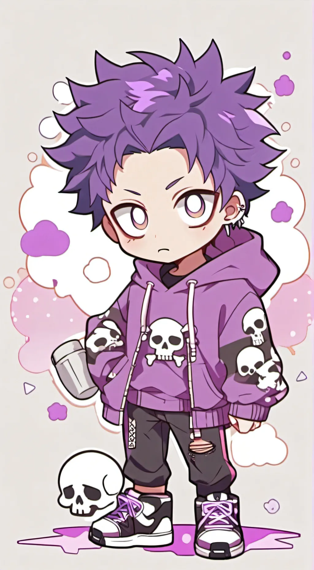 ai character: MHA sleepover  background