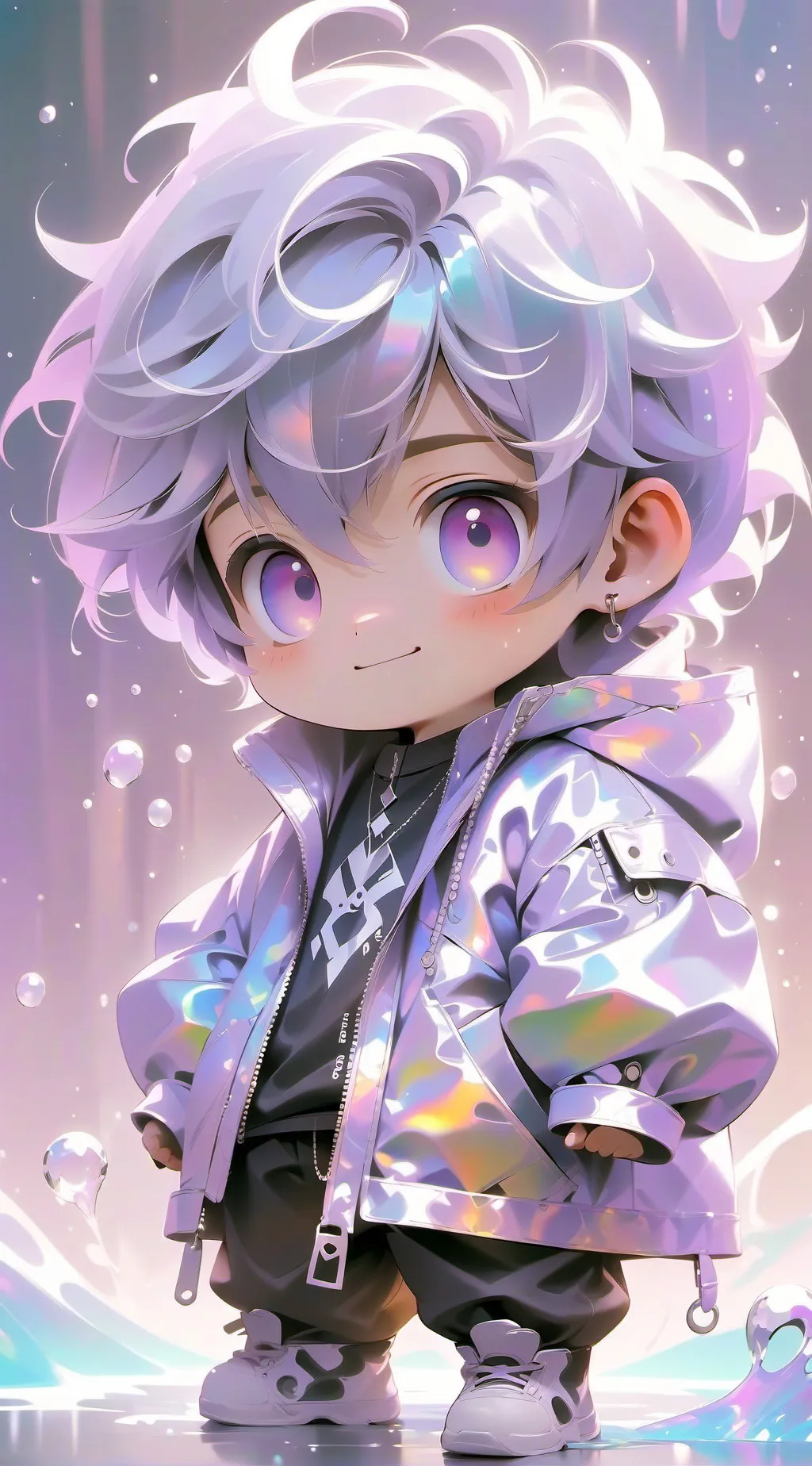 ai character: mha chase or smthn background