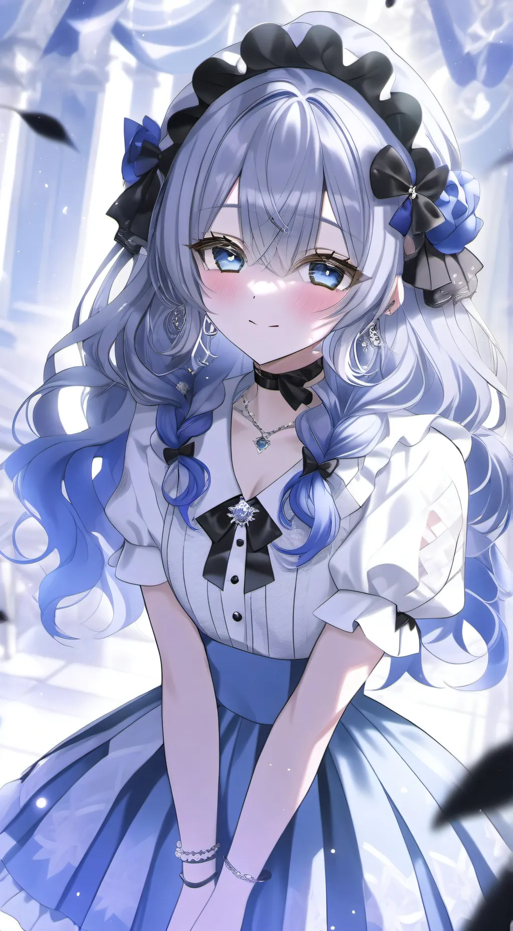 ai character: PRETTIEST UWU GIRL background
