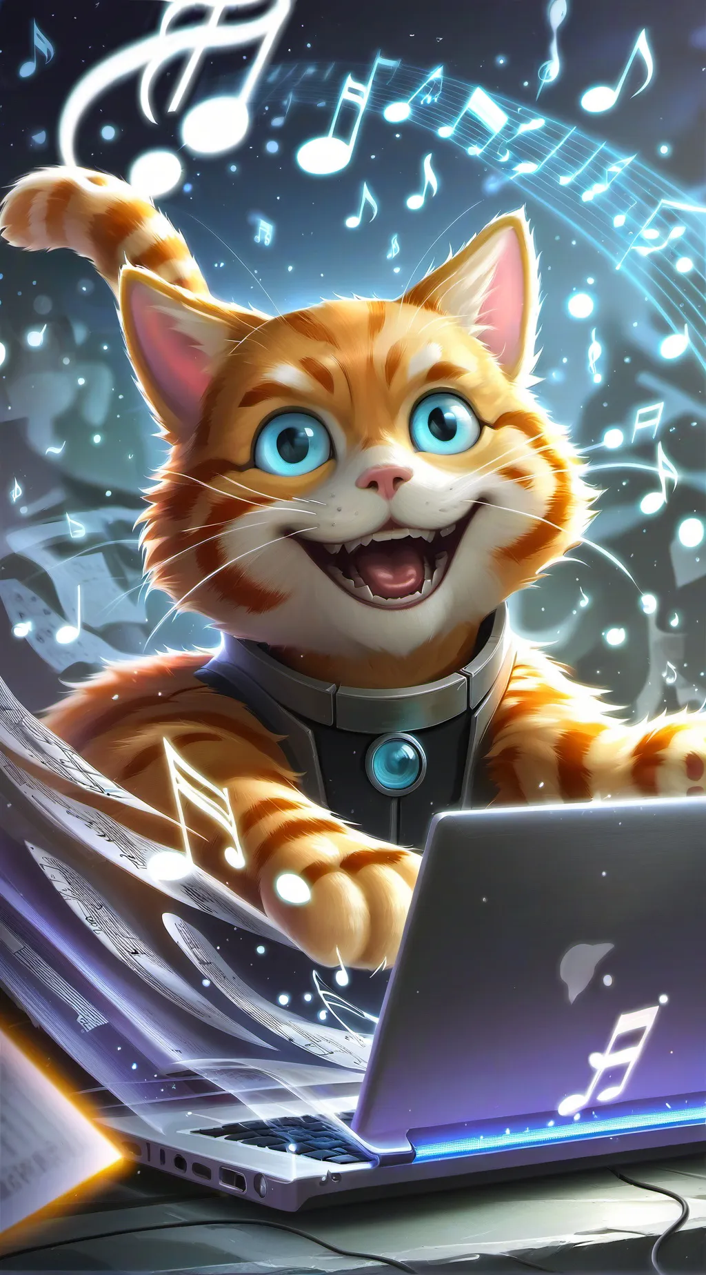 ai character: MemeCat background