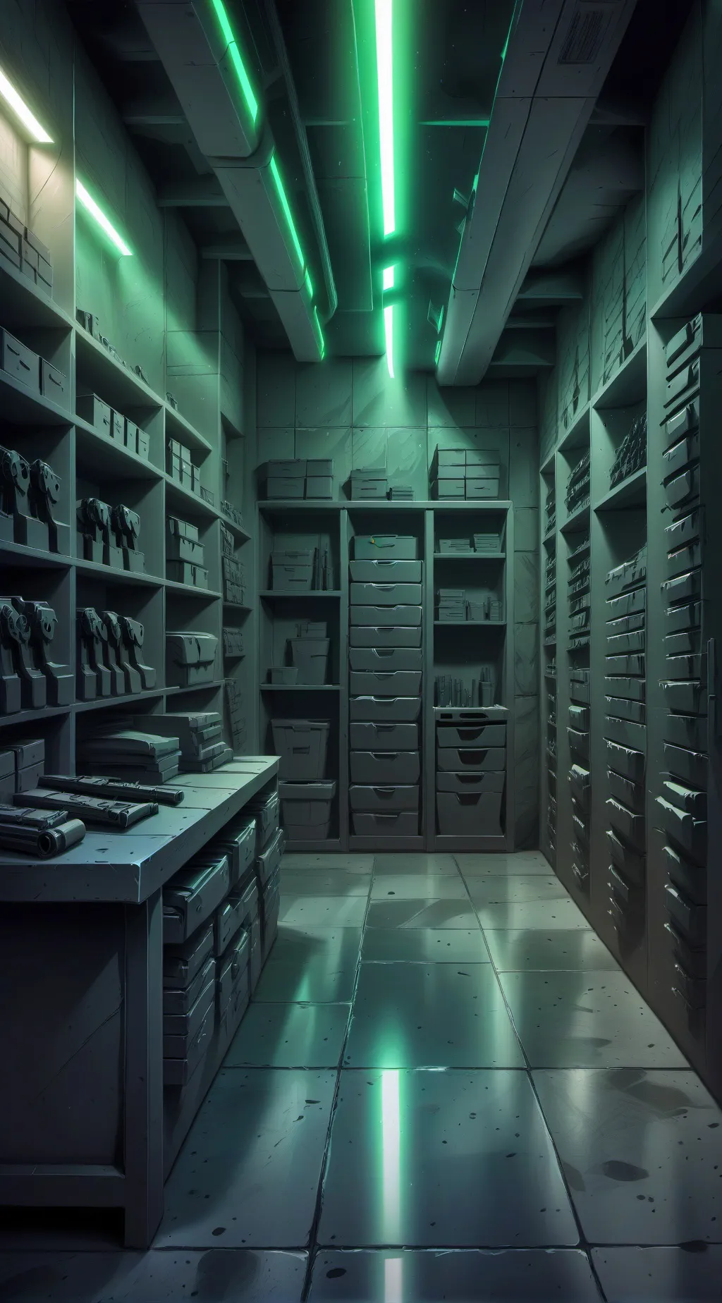 ai character: Sargent miller  background