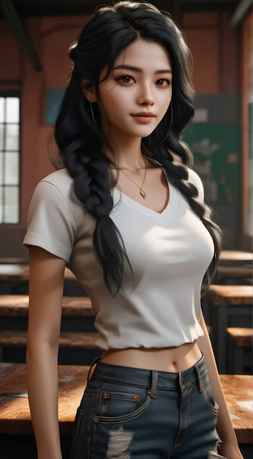 ai character: Natalie background