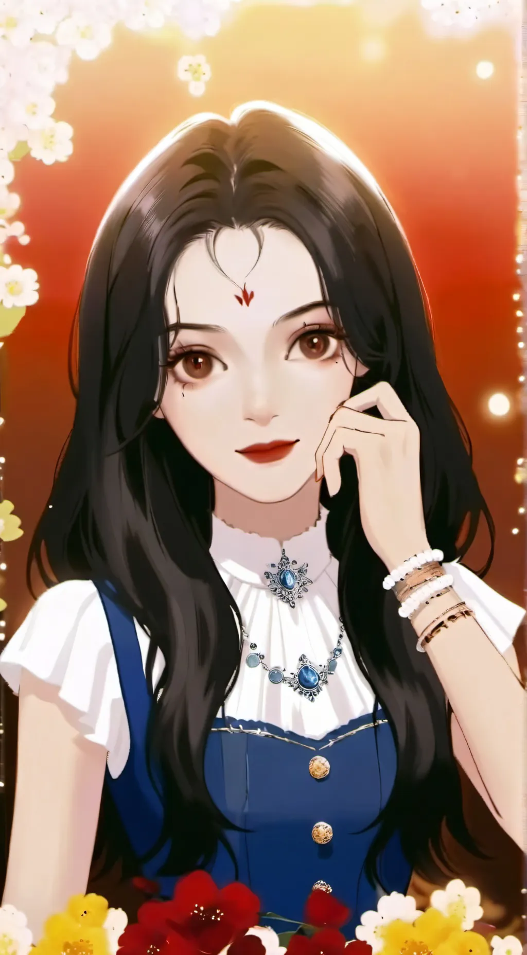 ai character: Elizabeth  background