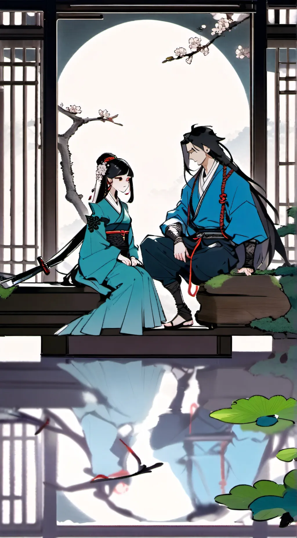 ai character: Bonnie x Twoey Dw background