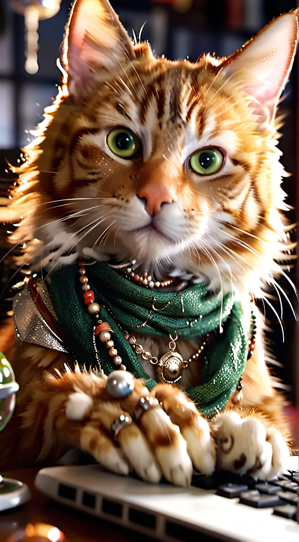 ai character: ScatterShard background