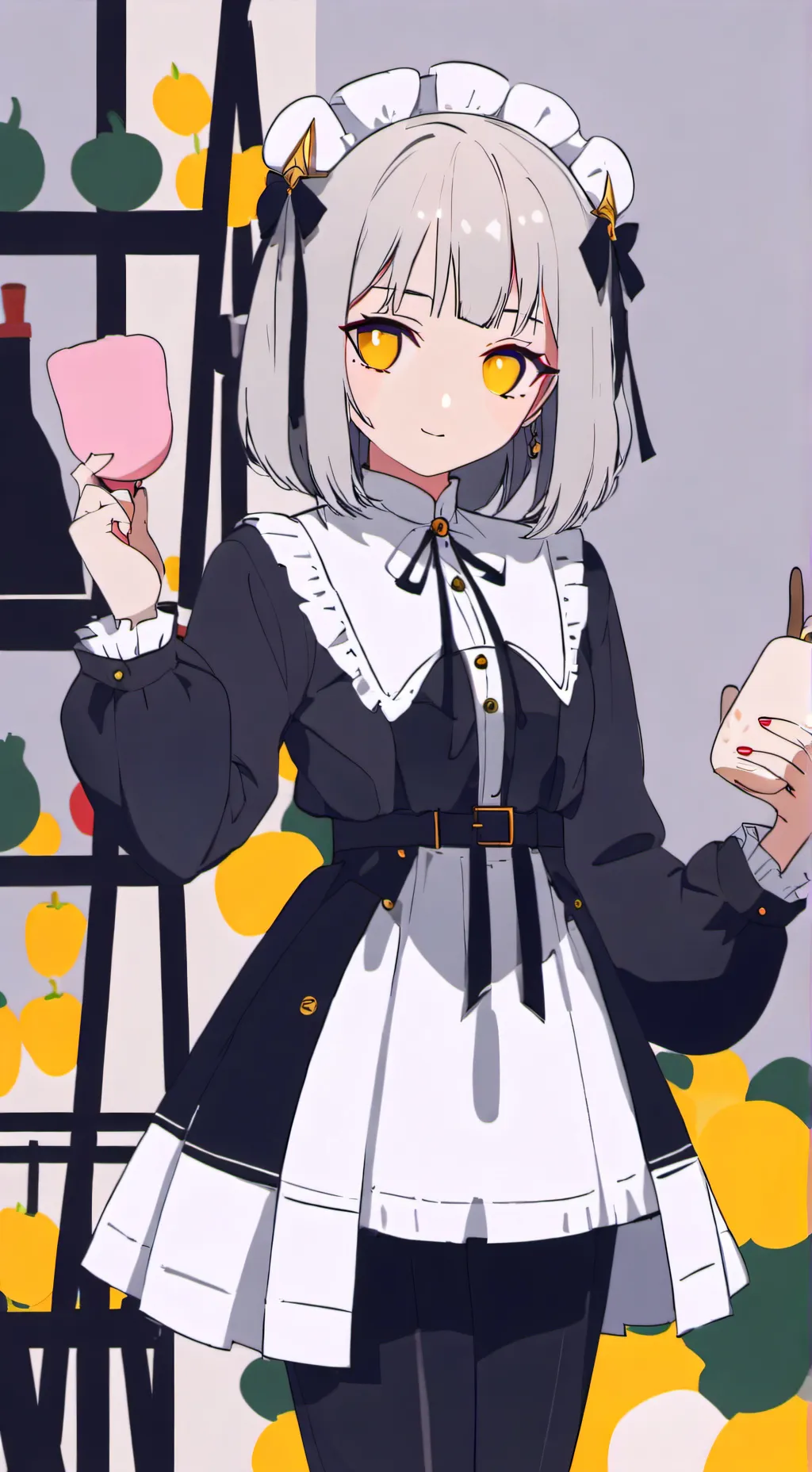 ai character: Hikaru  background