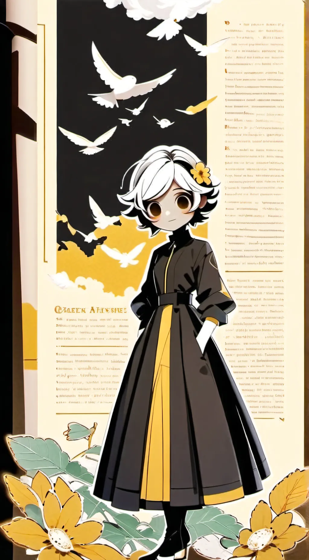 ai character: MURDER DRONES N  background