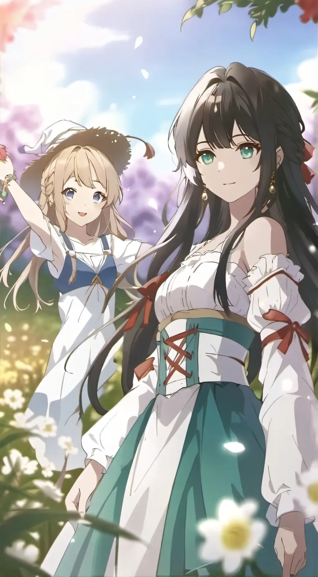 ai character: yuno e você  background