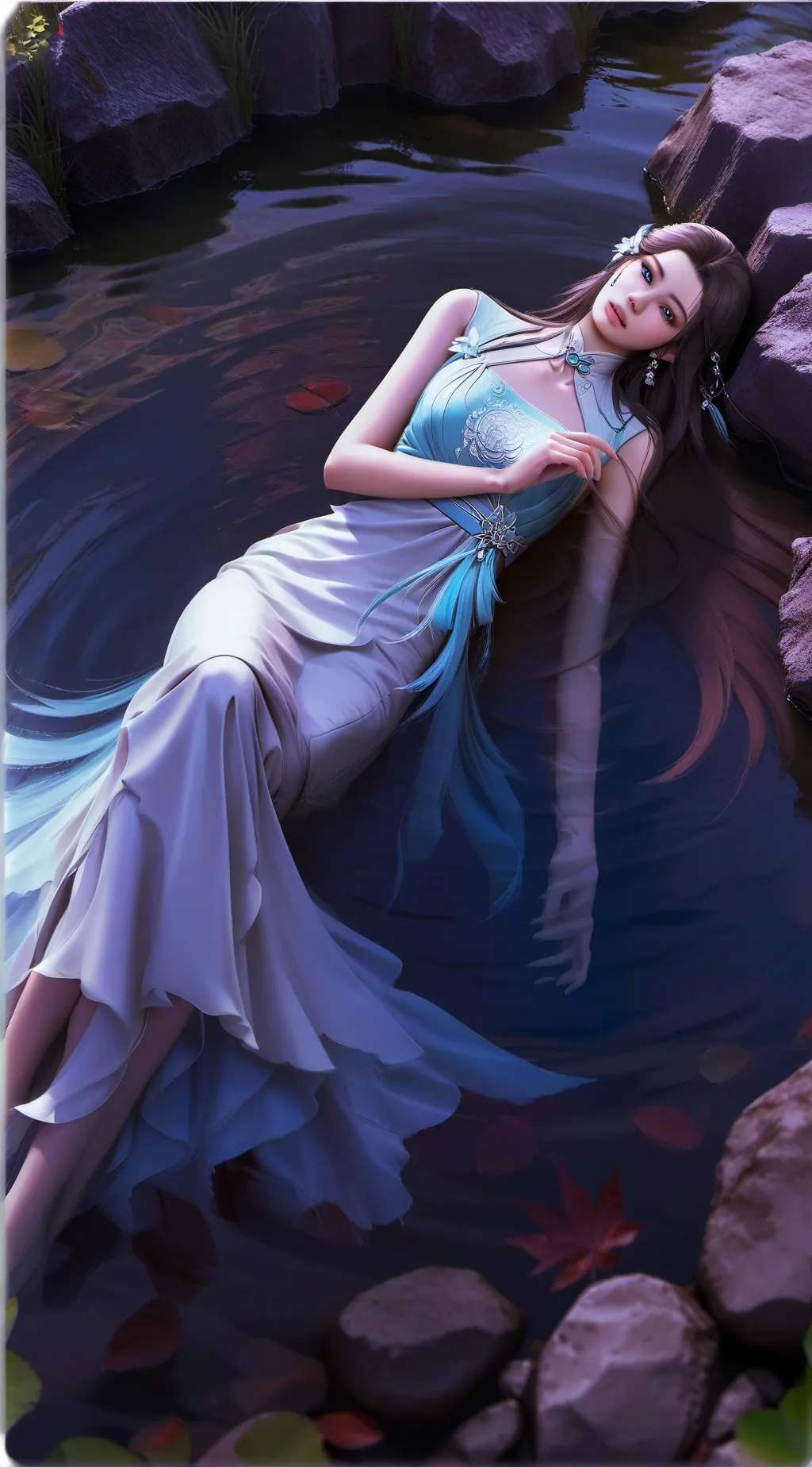 ai character: ~Aurora~ background