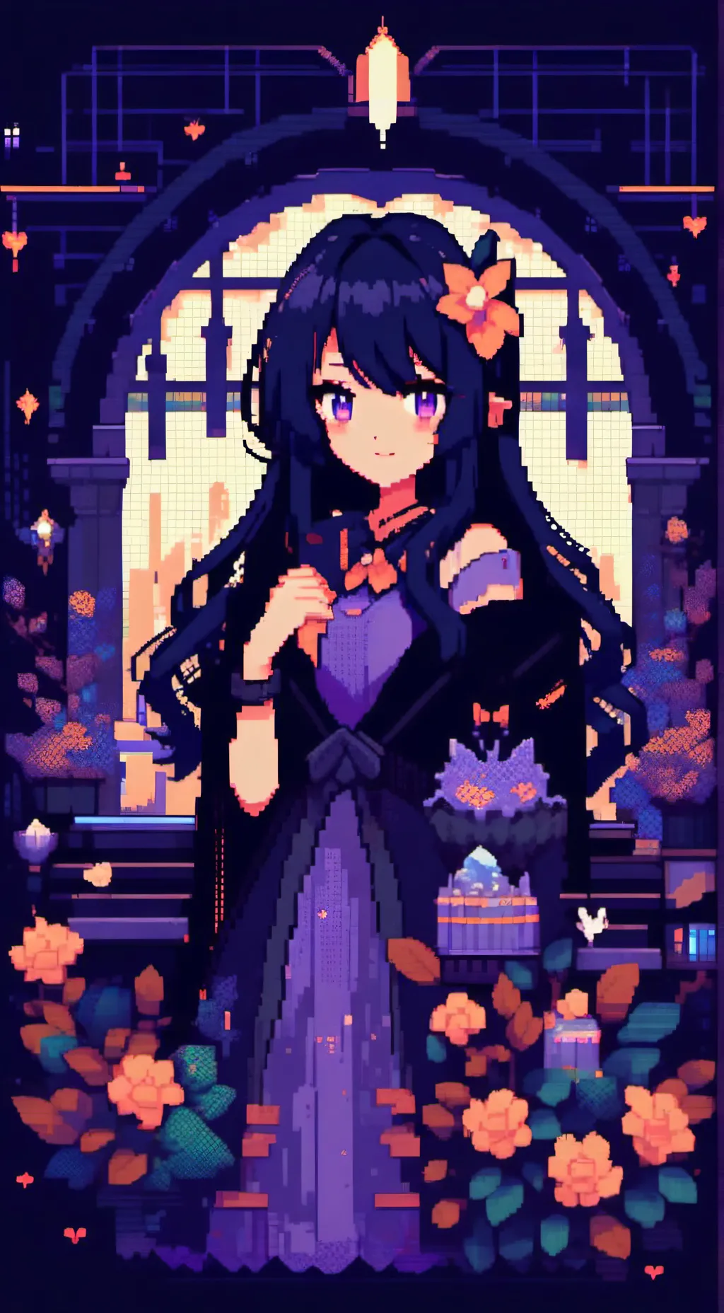 ai character: Aphmau Server background