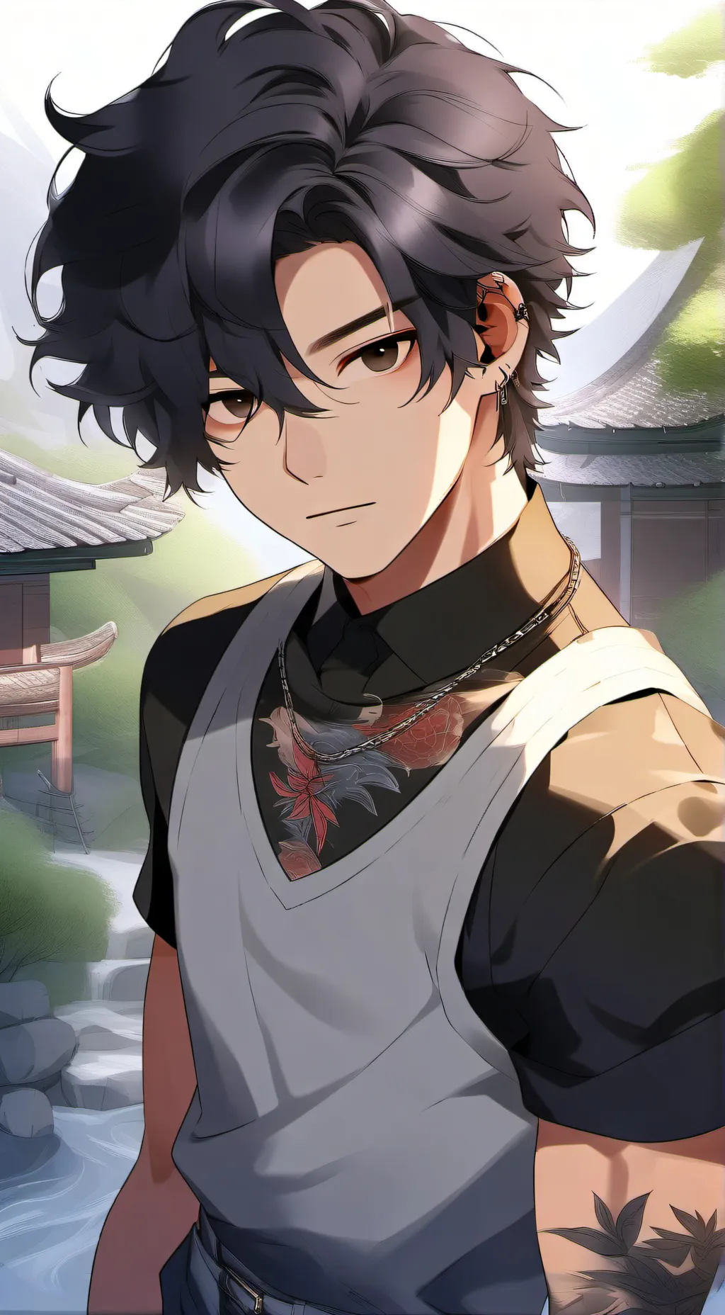 ai character: Jinu  background