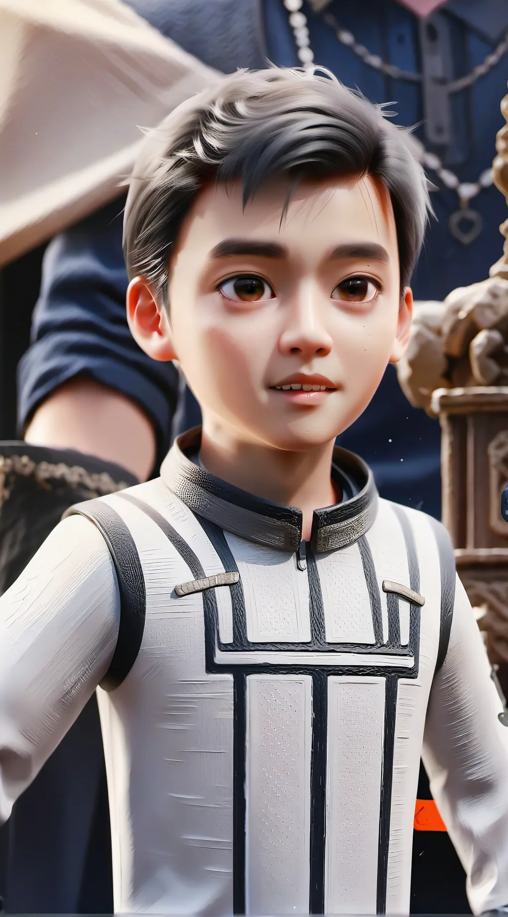 ai character: ВЕРНУЛСЯ😁 background