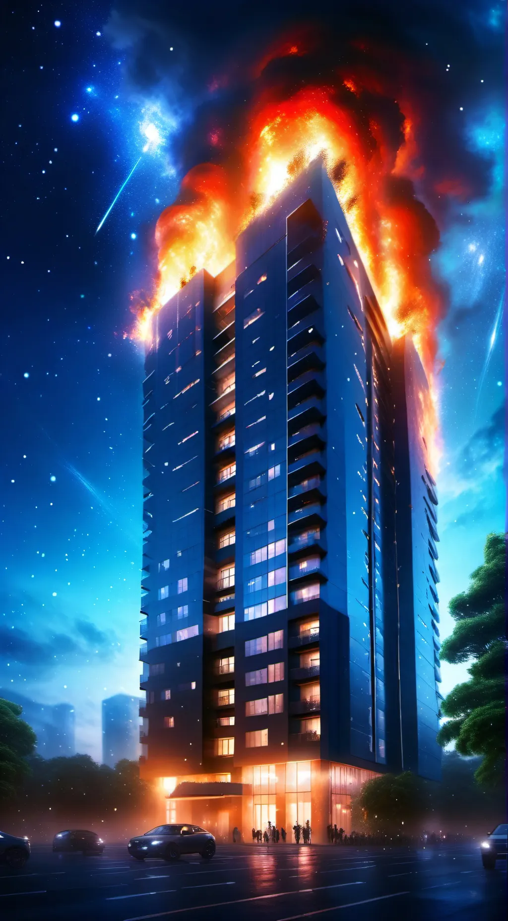 ai character: 911 background