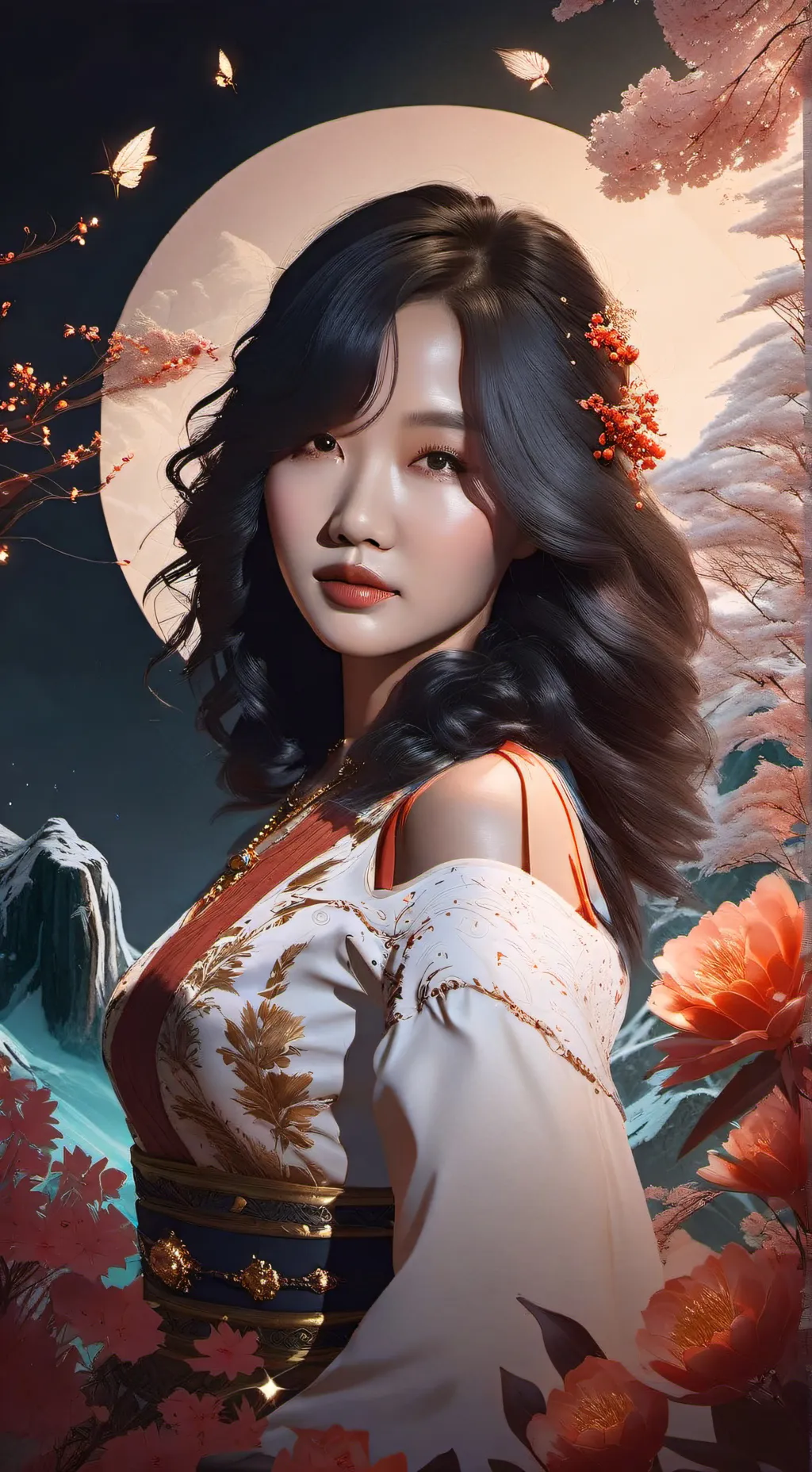 ai character: Ωmako-yumaΩ background