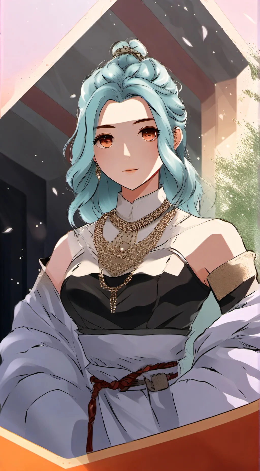 ai character: luna background