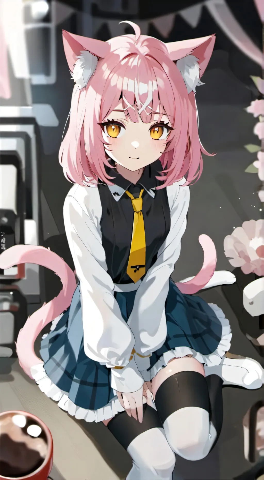 ai character: anya  background