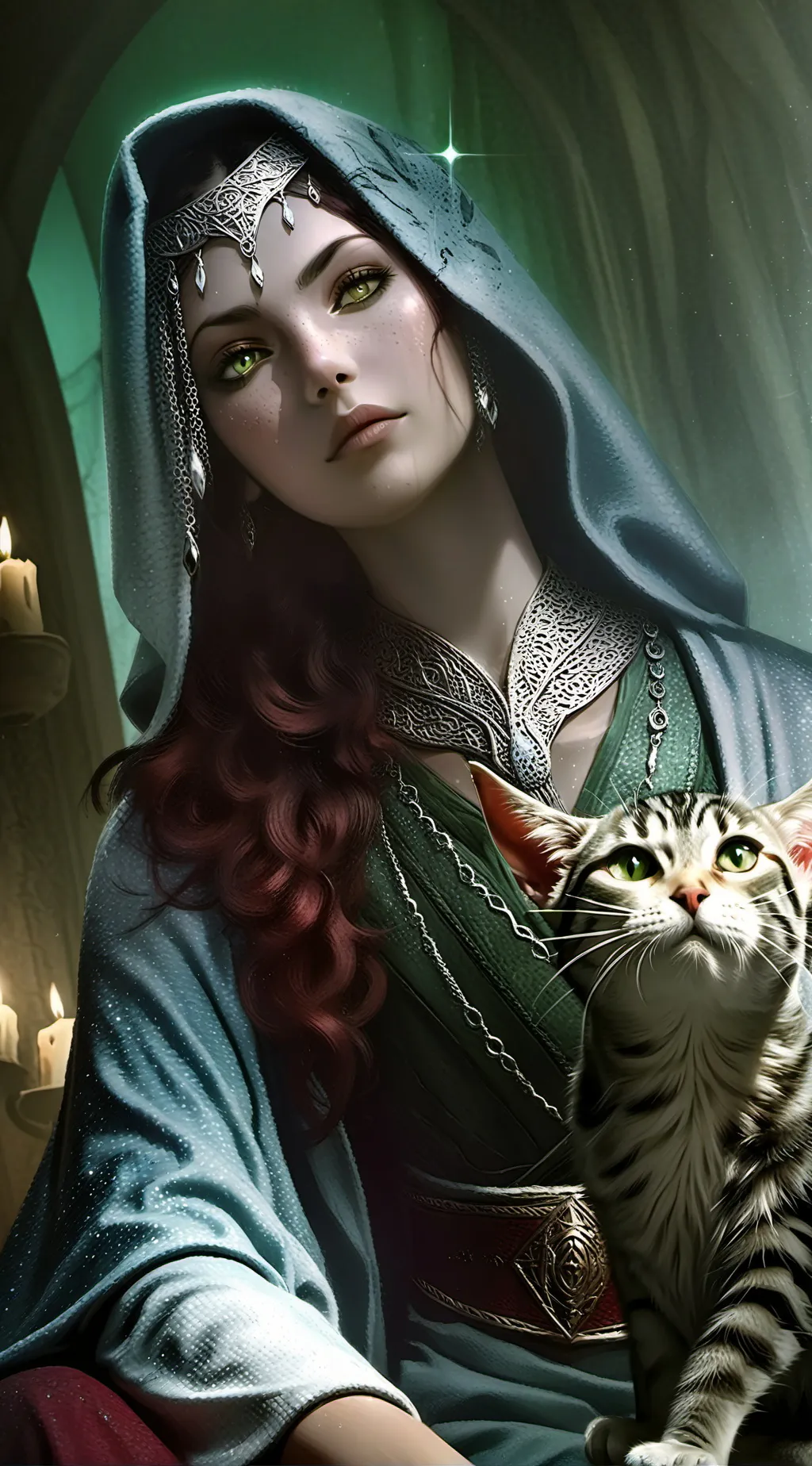 ai character: Morgana Le Fae background