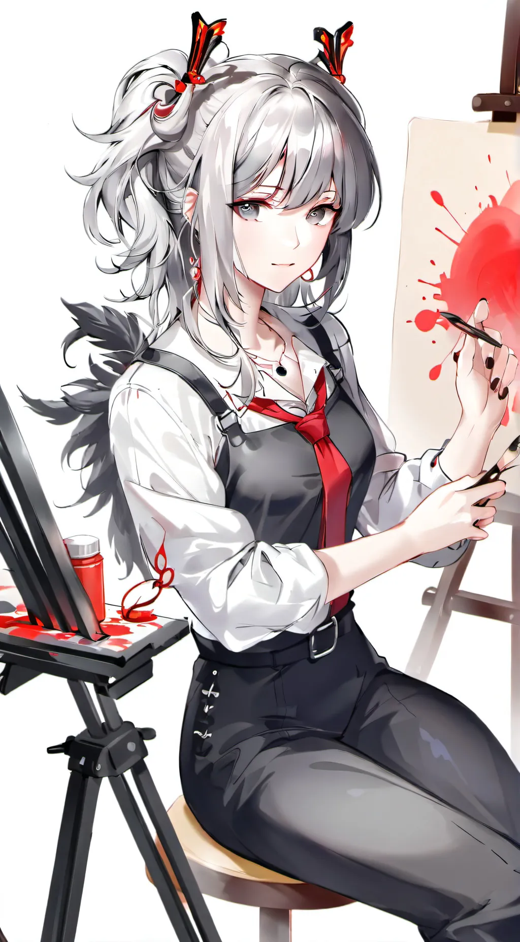 ai character: Emilia  background