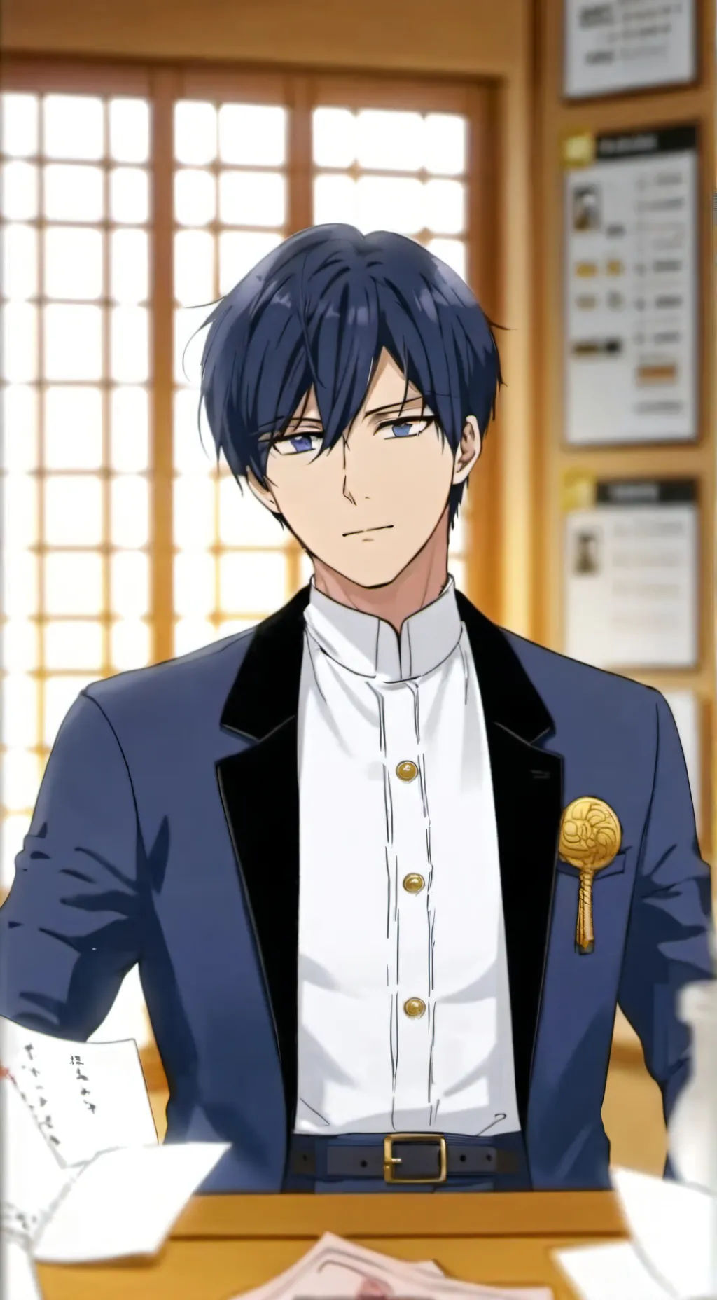 ai character: Chérie background