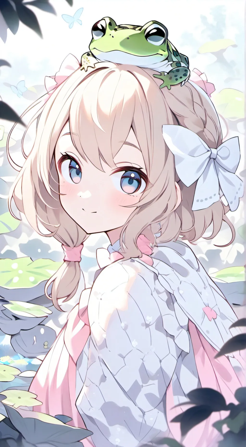 ai character: Sultry Mottled Toad Furry background