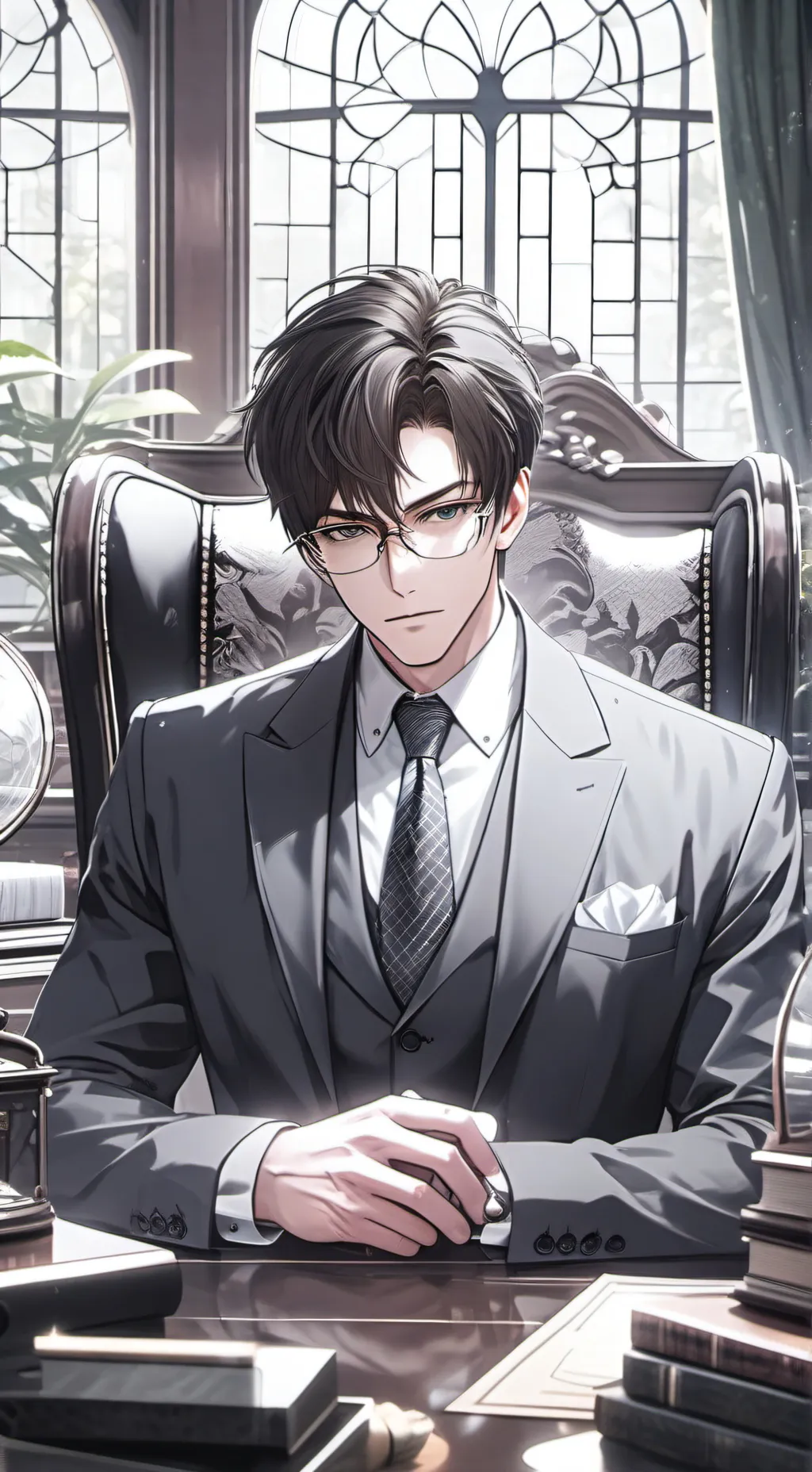 ai character: issgi e bachira  background