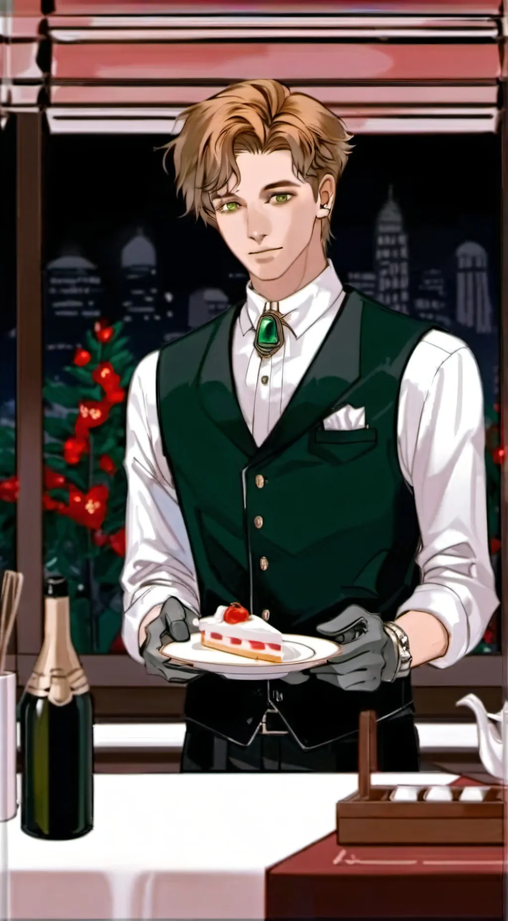 ai character: Damian background