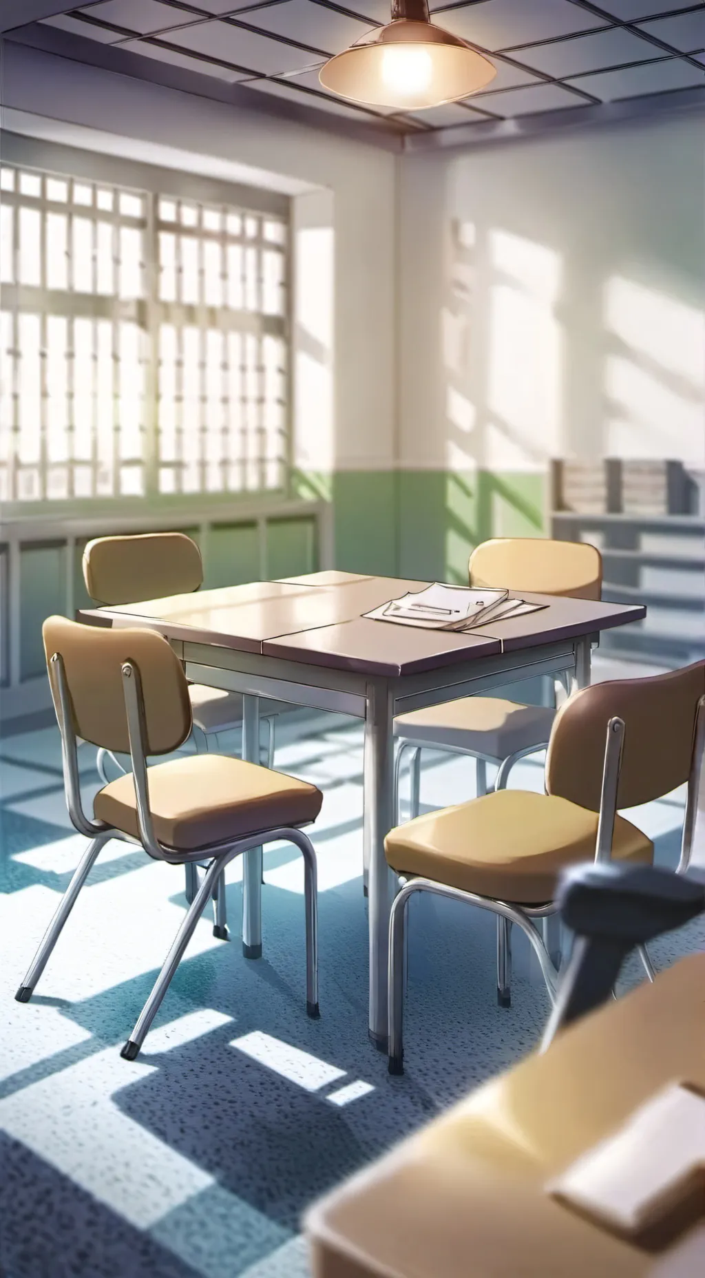 ai character: Mha interrogation  background