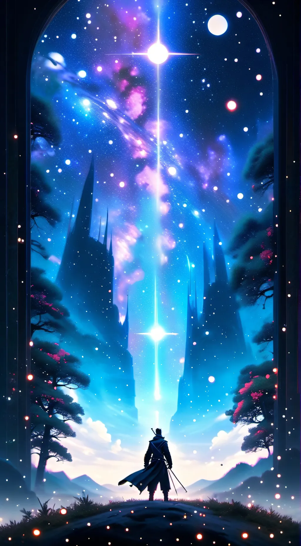 ai character: pomni bebe background