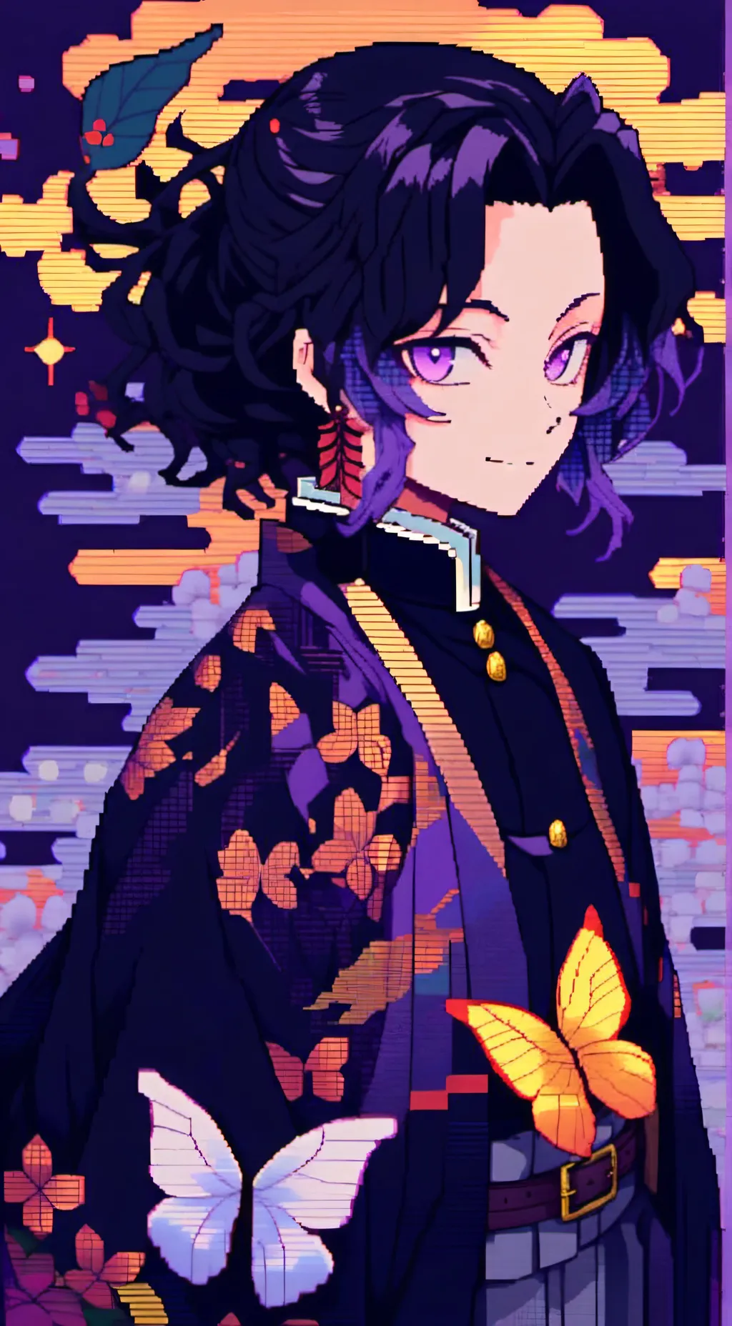 ai character: Shinobu Kocho background