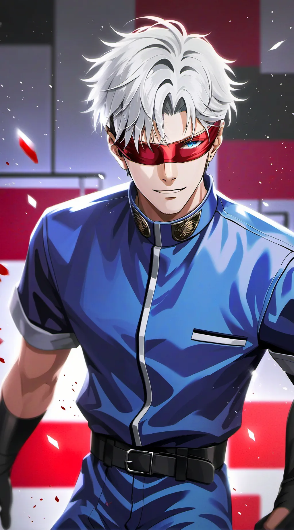 ai character: Gojo Satoru background