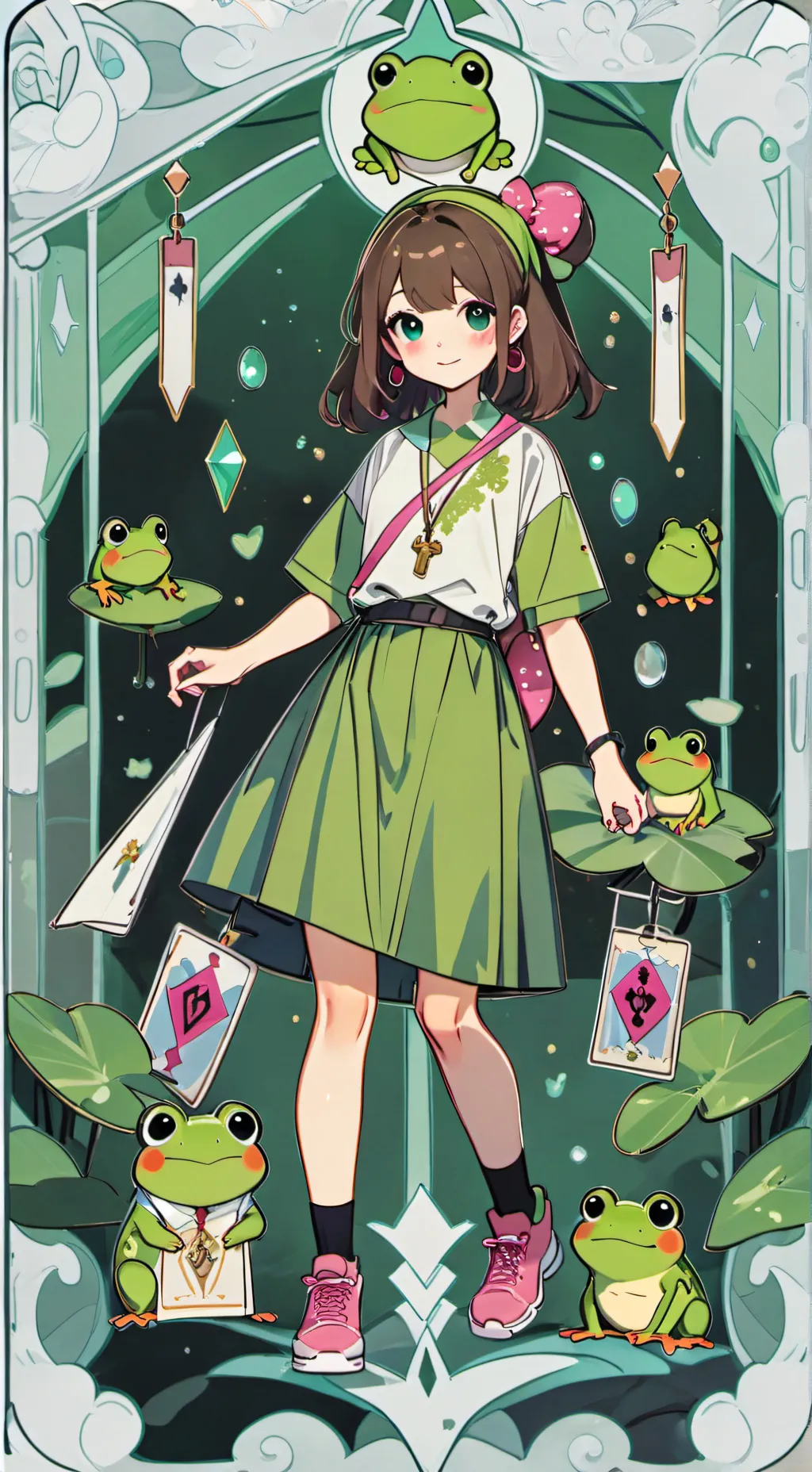 ai character: Winnie background